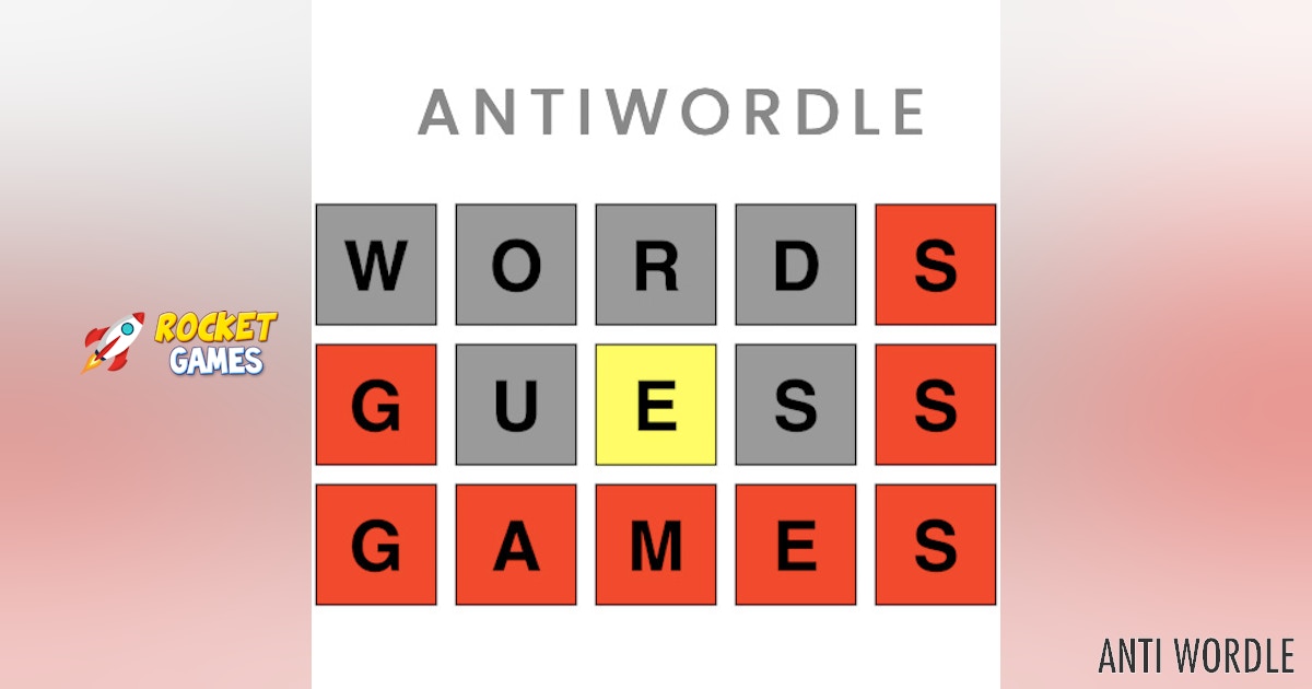 Anti Wordle Play Now For Free RocketGames Anti wordle play now for free rocketgames
